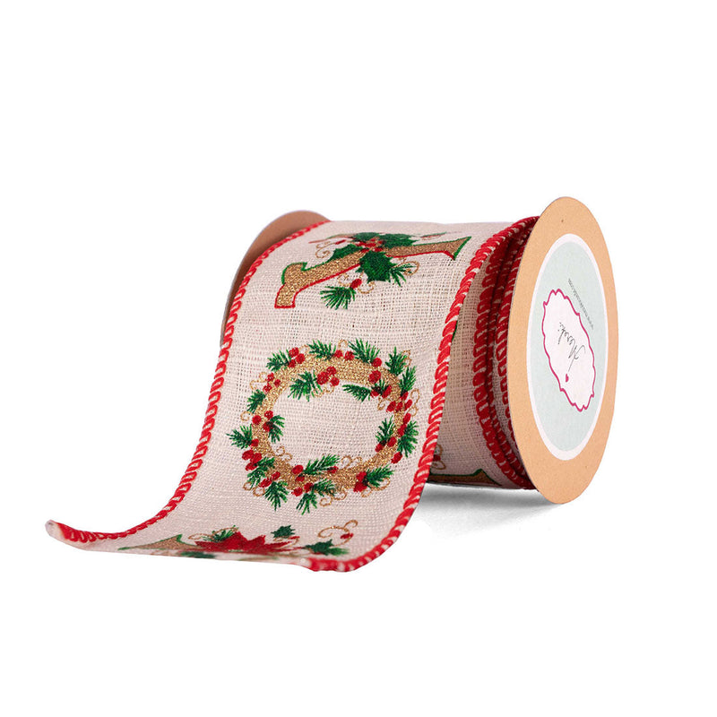 Joy Christmas Ribbon