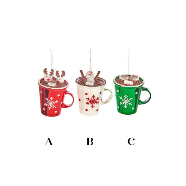 Xmas Glass Mugs