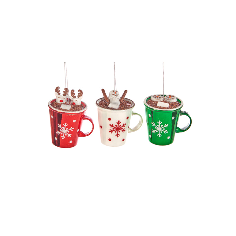 Xmas Glass Mugs