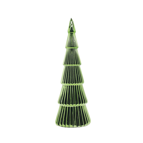 LED Premium Christmas Glass Tree Green