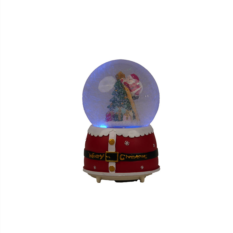 Red and White Cristmas Snowglobe