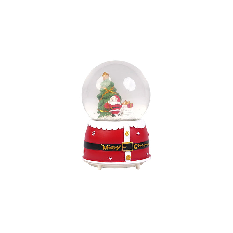 Red and White Cristmas Snowglobe