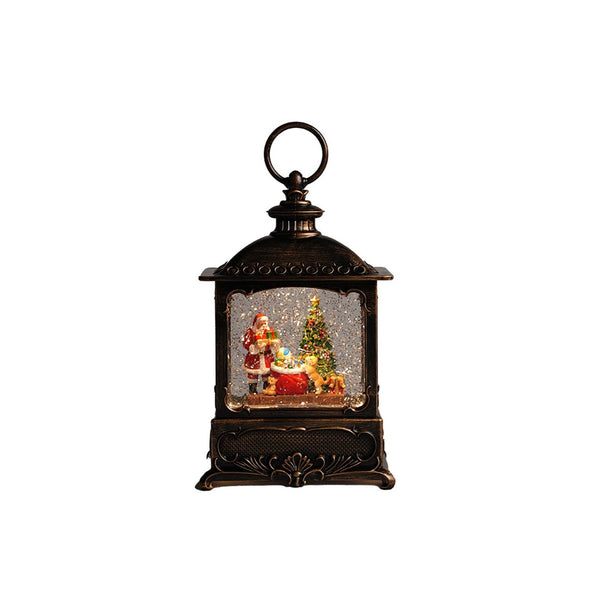 Christmas Vinatge Musical Lantern - 21 cm