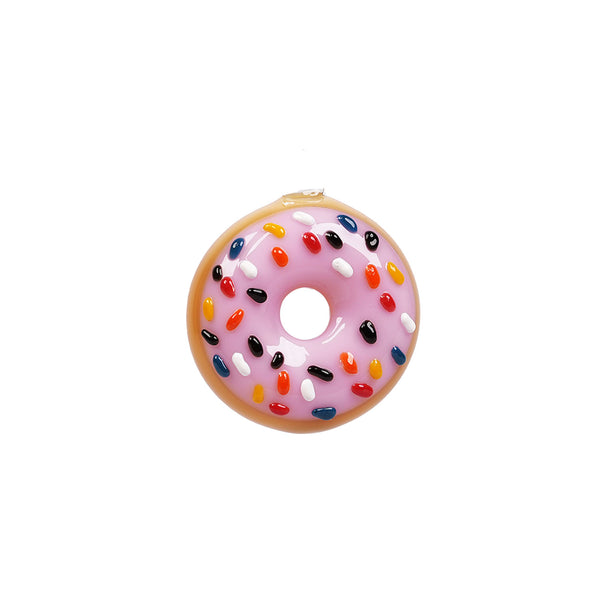 Glazed Donut Glass Ornament