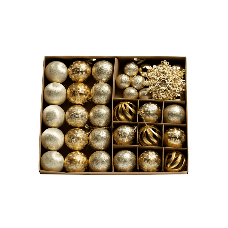 Set of 42 Christmas Ornaments