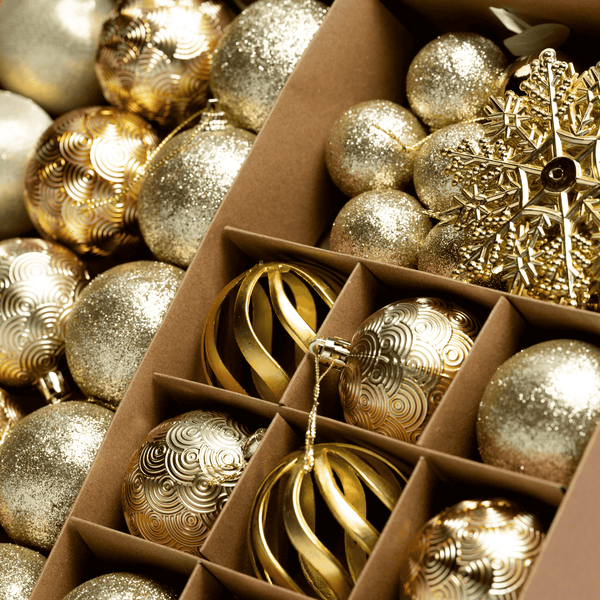 Set of 42 Christmas Ornaments