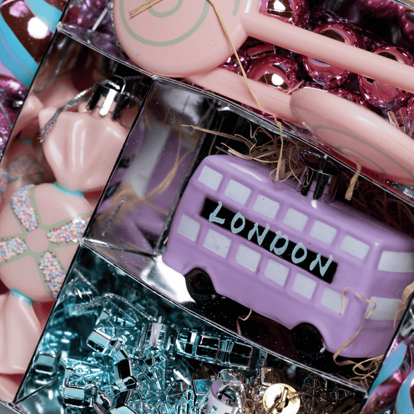 Set of 58 Candy-Themed Christmas Ornaments