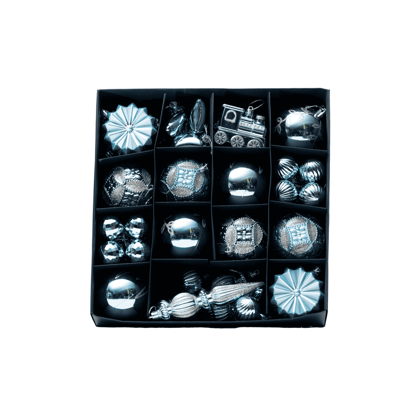 Christmas Variety Pack - Set of 60 Assorted Ornaments