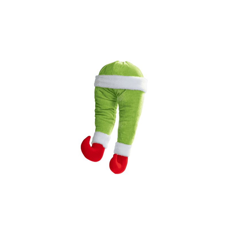 Santa Leg Pick Christmas Ornament - 42cm