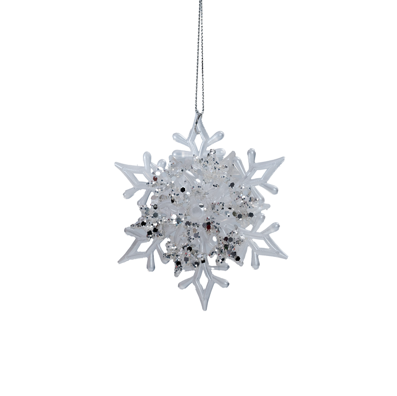 Irridescant Acryclic Christmas Ornament