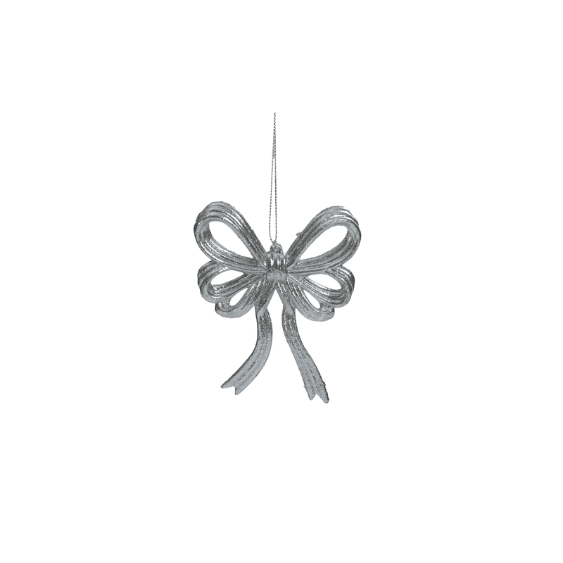 Fancy Shimmery Bow Ornament