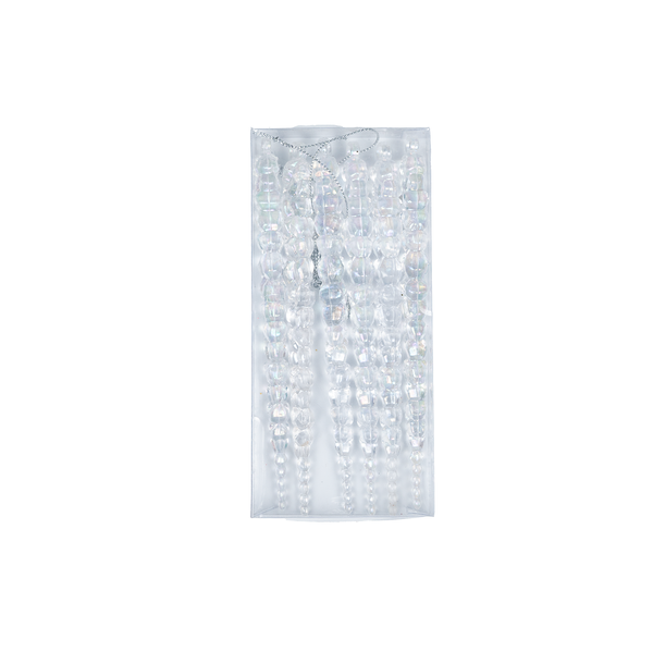 Set of 6 Christmas Icicles Hanging Ornament