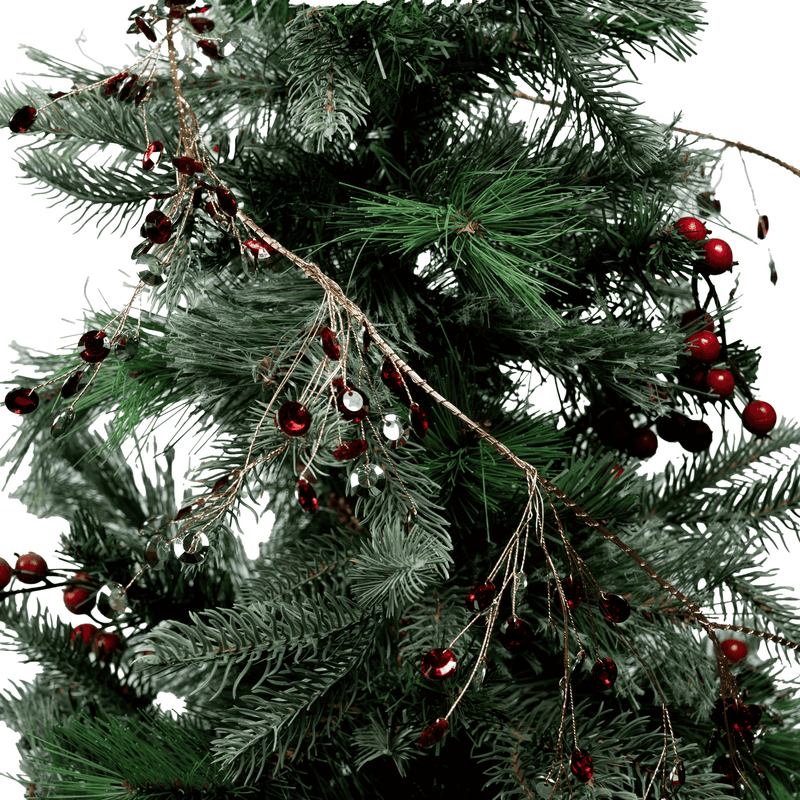 Multi Colour Beaded Christmas Tree Filler