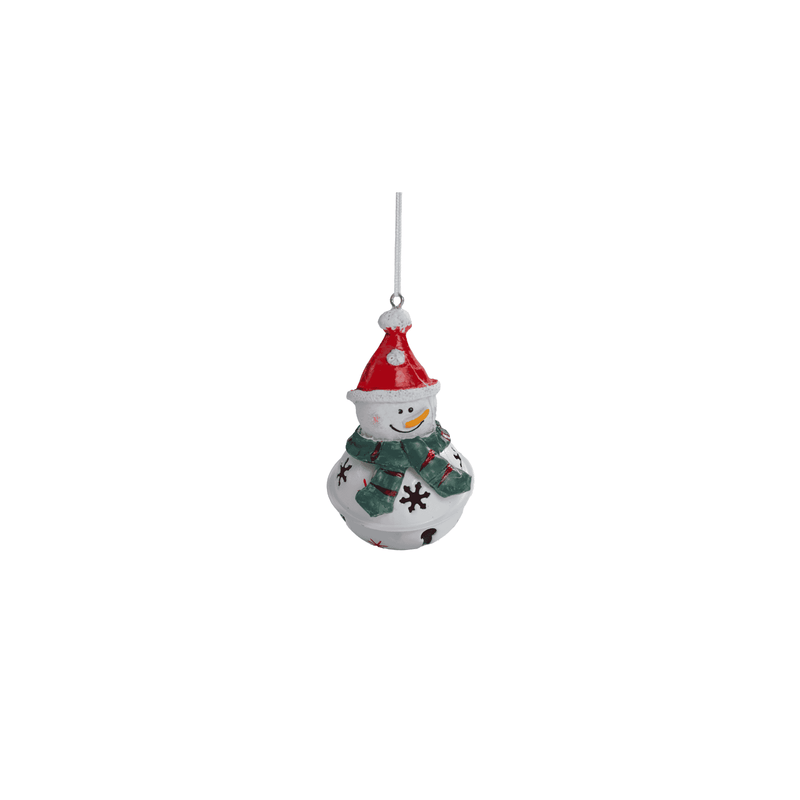 Christmas Characters on the Bell Decorative Christmas Hanging Ornament