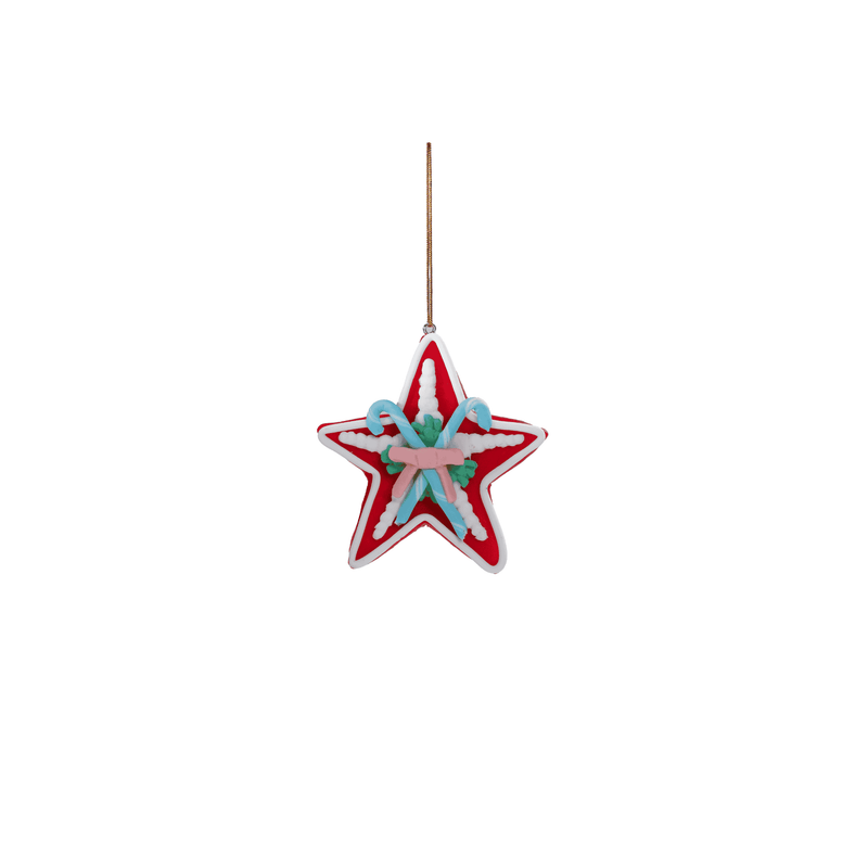 Starfish Christmas Hanging Ornament