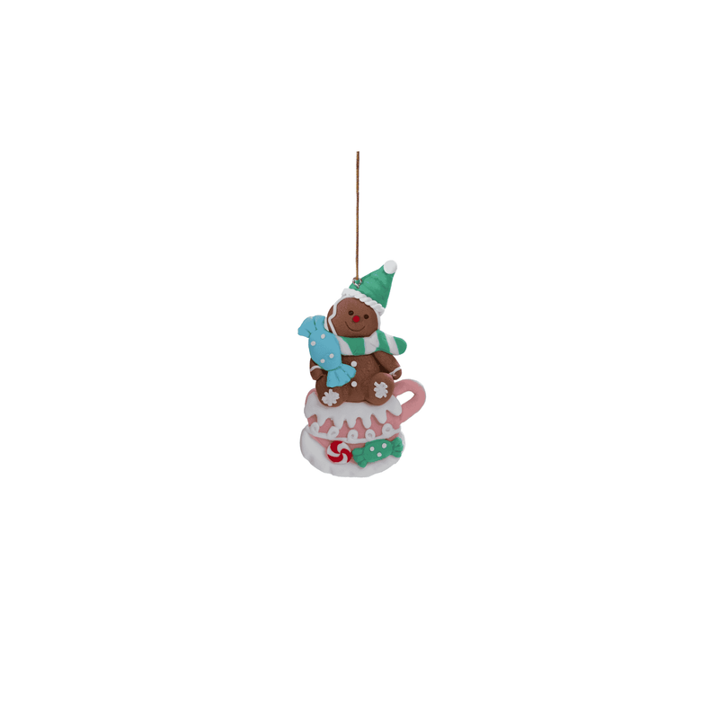 Gingerbread Christmas Tree Hanging Ornaments