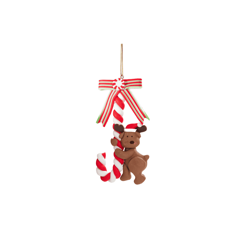 Candy Cane & Christmas Character Christmas Tree Hanging Ornaments