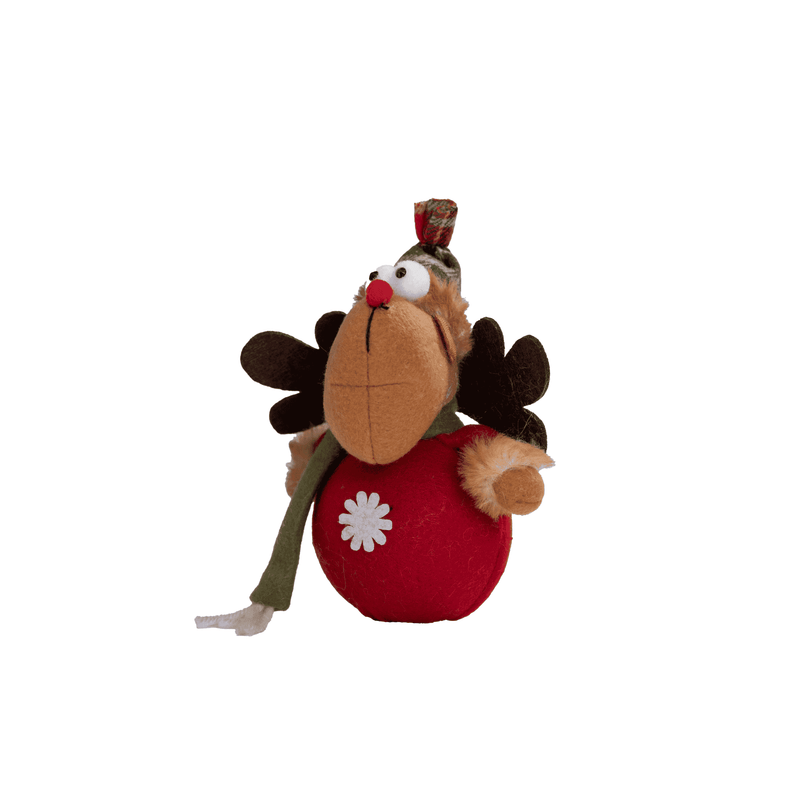 Fancy Christmas Bear Toy