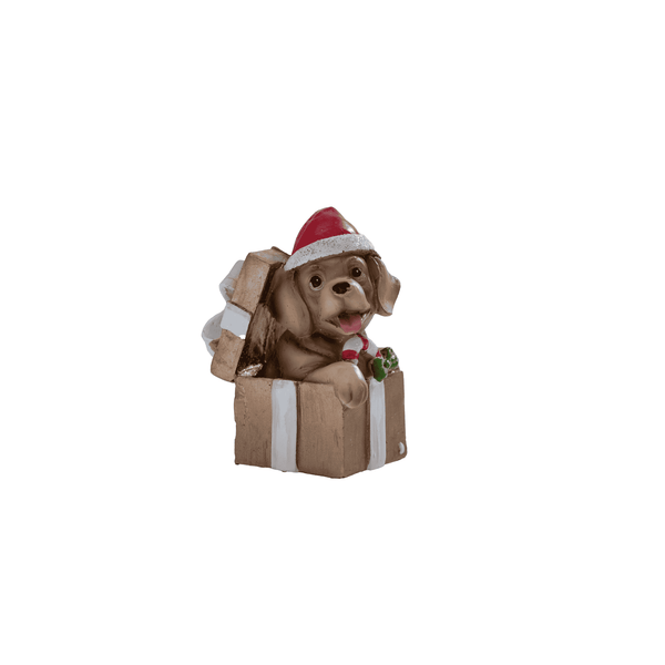 Cute Dog Christmas Table Top