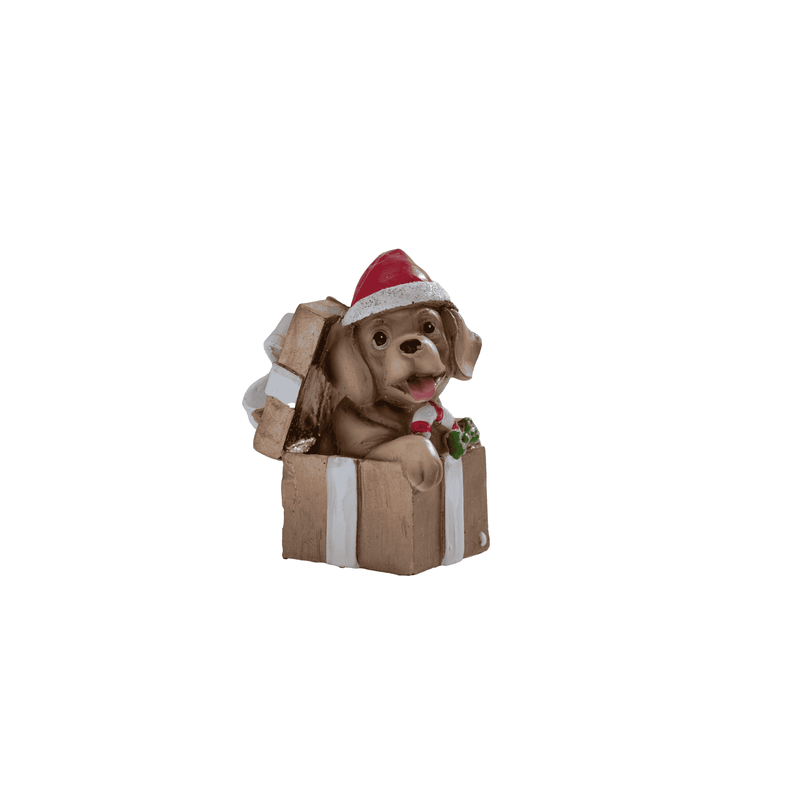 Cute Dog Christmas Table Top
