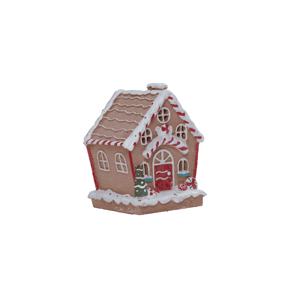 Festive Christmas Gingerbread House Table Top