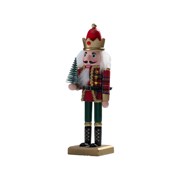 Colourful Christmas Nutcracker - 25 cm