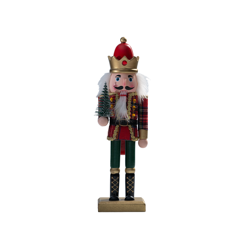 Colourful Christmas Nutcracker - 25 cm