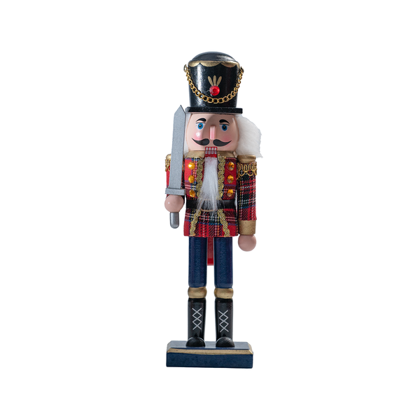 Colourful Christmas Nutcracker - 25 cm