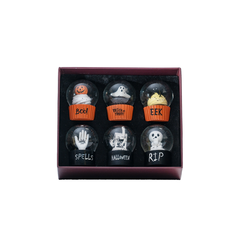 Halloween Character Inspired Snowglobe Christmas Table Tops