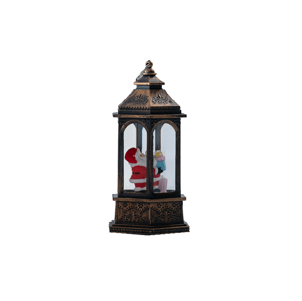 Lit Royal Christmas Lanterns
