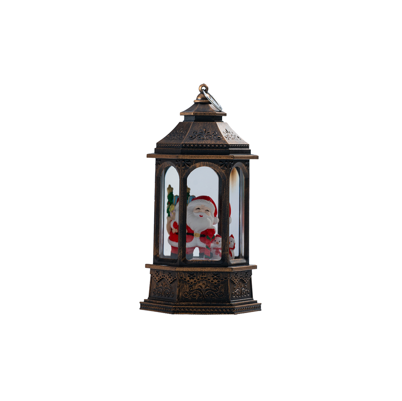 Lit Royal Christmas Lanterns