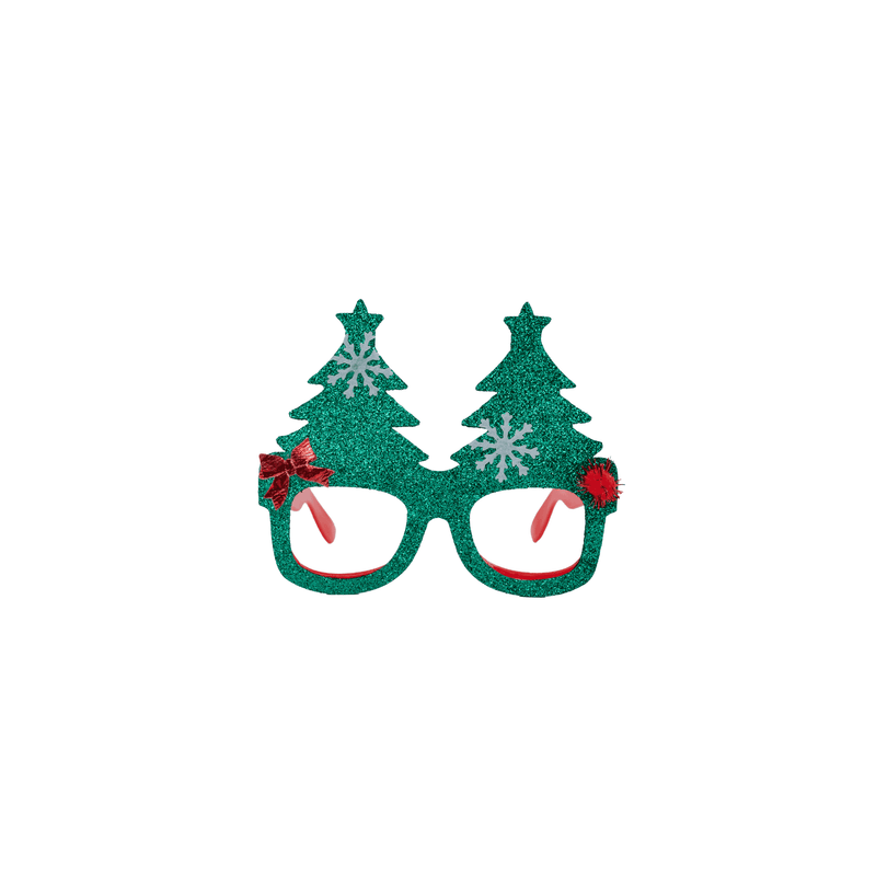 Multi Colour Glittery Christmas Tree Inspired Goggle