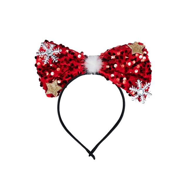 Decorative Star & Snowflake Christmas Headband