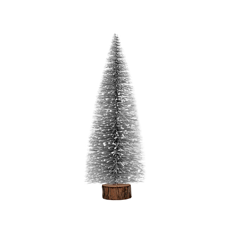 Silver Bottle Brush Tree - 20cm