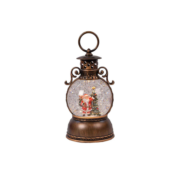 Premium Vintage Snow Globe Musical Lantern