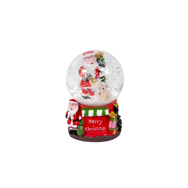 Merry Christmas Musical Snow Globe - 7 cm
