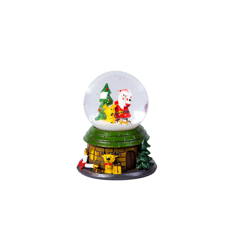 Christmas Mini Snow Globe - 10 cm