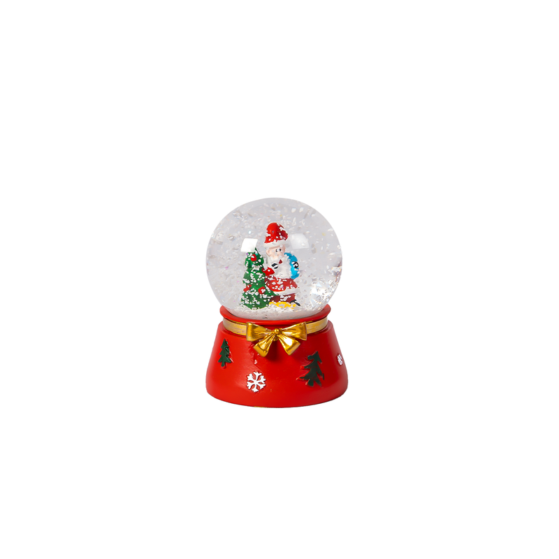 Mini Christmas  Snow Globe - 9 cm