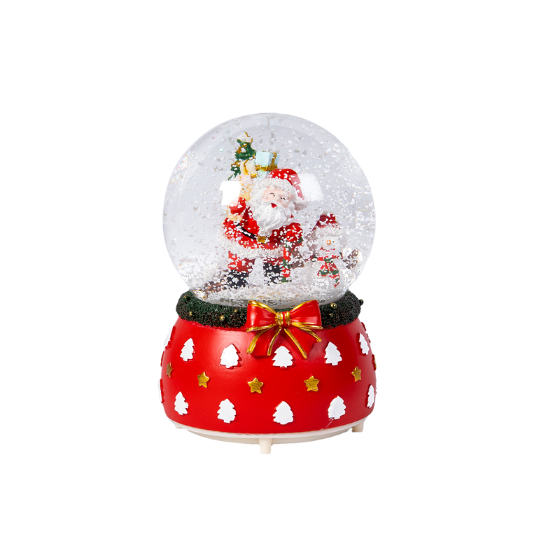 Musical Christmas Snow Globe - 15 cm