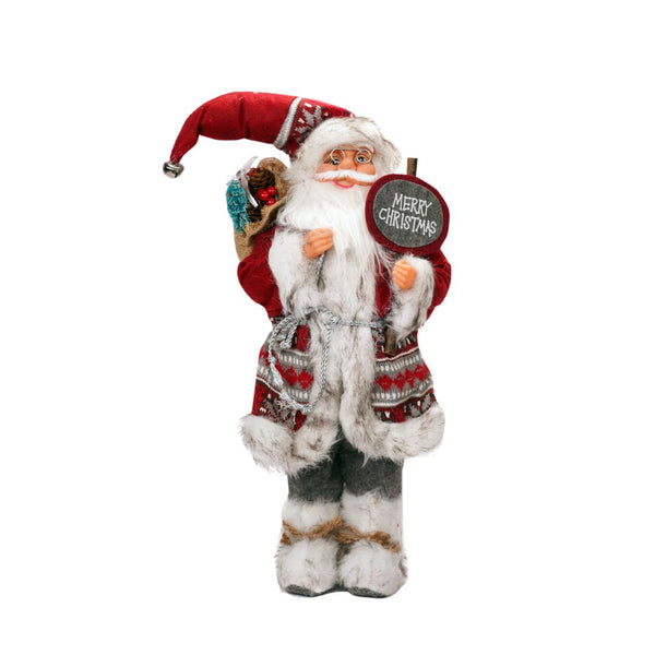 Santa with Name Plate- 90 cm