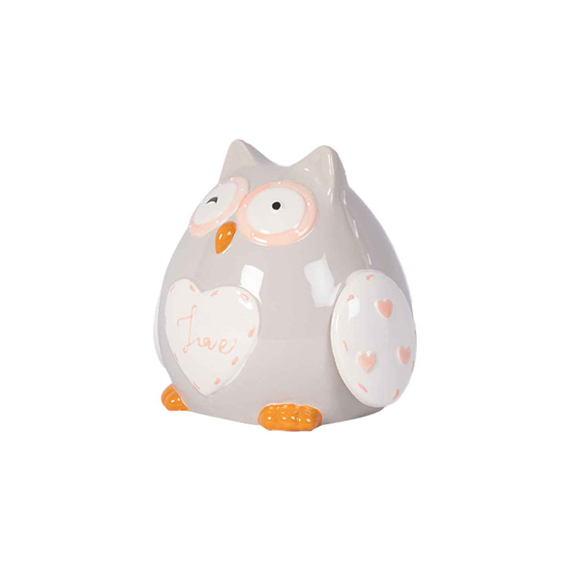 Ceramic Piggy Bank - Owl