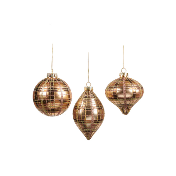 Golden Glass Bauble