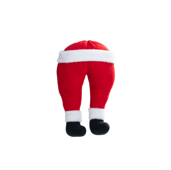 Santa Leg Pick Christmas Ornament - 42cm