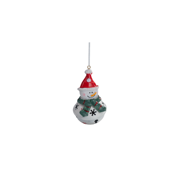 Christmas Characters on the Bell Decorative Christmas Hanging Ornament