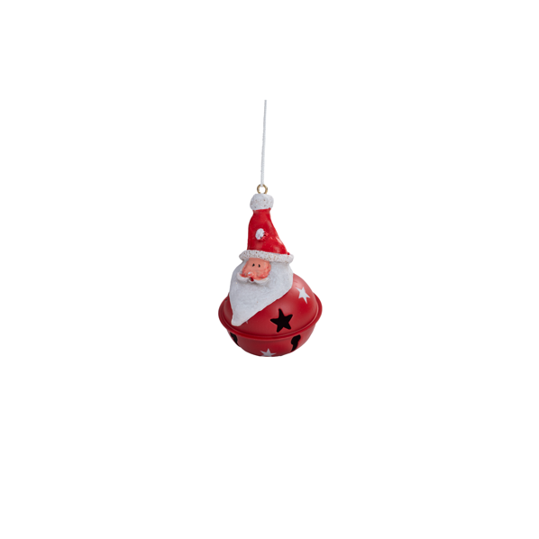 Christmas Characters on the Bell Decorative Christmas Hanging Ornament