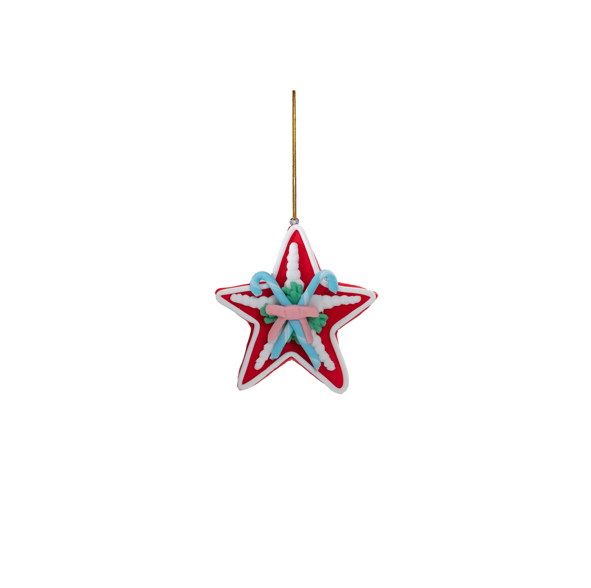 Starfish Christmas Hanging Ornament