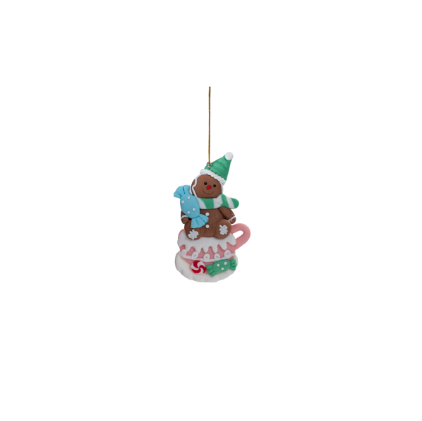 Gingerbread Christmas Tree Hanging Ornaments