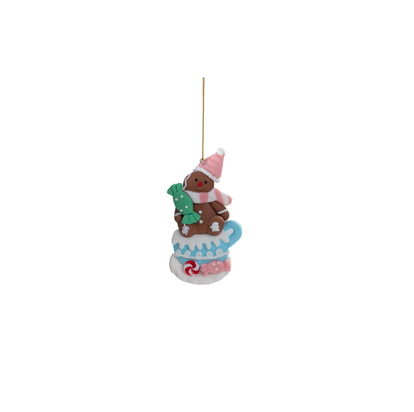 Gingerbread Christmas Tree Hanging Ornaments