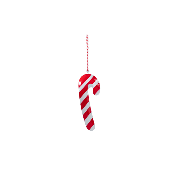 Candy Cane White & Red Decorative Christmas Tree Hanging Ornaments
