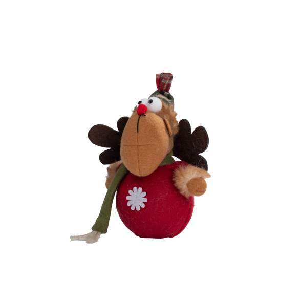 Fancy Christmas Bear Toy